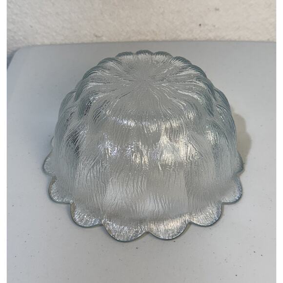 VTG Holmegaard Sidse Werner Glass Flower Bowl Copenhagen SW Brugkunst Danish